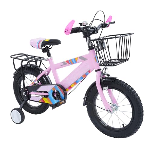 14 Zoll KinderFahrrad, mit Stützräder, Aufbewahrungskorb und Glocke, Anfänger Fahrrad für 3-6 Jahre Fahrrad Alt. 14 Zoll KinderFahrrad, mit Stützräder, Aufbewahrungskorb und Glocke, Anfänger Fahrrad für 3-6 Jahre Fahrrad Alt. von RUETERY