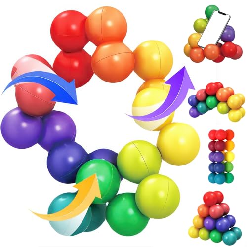 Zappelspielzeug, sensorisches Spielzeug, Lernspielzeug, Autismusspielzeug, Zappelspielzeug für Kinder, Reisespielzeug für Erwachsene, Jungen und Mädchen Zappelspielzeug, sensorisches Spielzeug, Lernspielzeug, Autismusspielzeug, Zappelspielzeug für Kinder, Reisespielzeug für Erwachsene, Jungen und Mädchen von RUGBOL