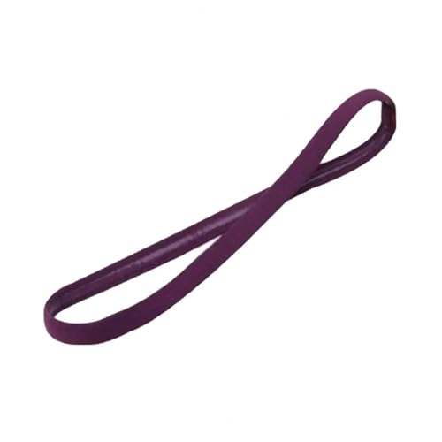 RUHTEUO 1pc Candy Farbe Frauen Männer Yoga Haar Bands Sport Stirnband Mädchen Sport Anti-slip Schweißband Sport Gym Fußball laufen Schweiß Band(PURPLE) von RUHTEUO