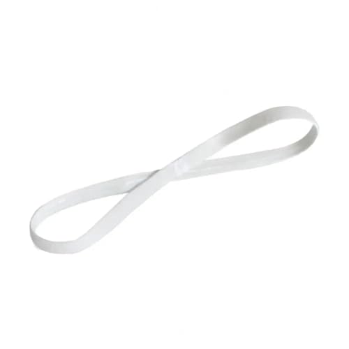 RUHTEUO 1pc Candy Farbe Frauen Männer Yoga Haar Bands Sport Stirnband Mädchen Sport Anti-slip Schweißband Sport Gym Fußball laufen Schweiß Band(WHITE) von RUHTEUO