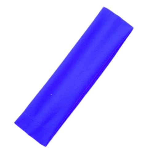 RUHTEUO 2 stücke Einfarbig Sport Stirnbänder Gym Yoga Schweiß Haar Bands Hohe Elastische Make-Up Haar Zubehör Frauen Tennis Haarband(Blue) von RUHTEUO