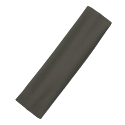 RUHTEUO 2 stücke Einfarbig Sport Stirnbänder Gym Yoga Schweiß Haar Bands Hohe Elastische Make-Up Haar Zubehör Frauen Tennis Haarband(Grey) von RUHTEUO