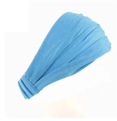 RUHTEUO Damen Baumwoll-Haarband, Stirnband, Wickelhalstuch, Mütze, 2-in-1-Bandana(WHITE) von RUHTEUO