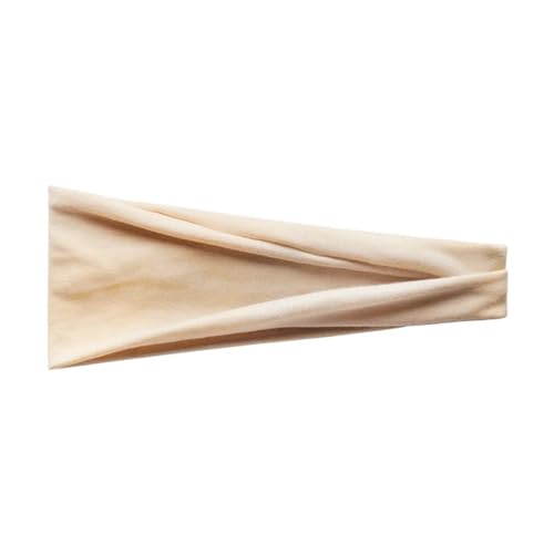 RUHTEUO Einfarbig Elastisches Haarband Yoga Übung Schweiß absorbieren Stirnband Baumwolle Haarband for Frauen Männer Sport Haar Zubehör(Deep blue) von RUHTEUO