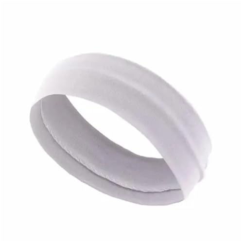 RUHTEUO Sport Stirnband Breite Elastische Yoga Haarbänder Laufen Fitness Kopfbedeckung Frauen Turban Kopf Warp Haarband Schweißband(Light Grey) von RUHTEUO