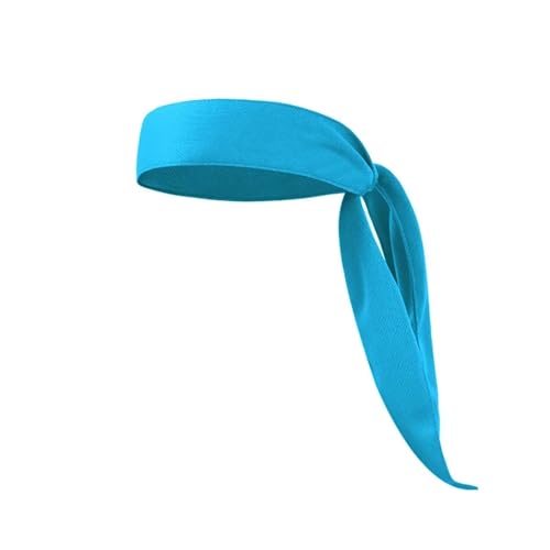 RUHTEUO Unisex Sport Schweißband Stirnband for Männer Frauen Yoga Haarband Gym Stretch Kopfbänder Fitness Basketball Schweiß Tanz Biker(BLUE3) von RUHTEUO