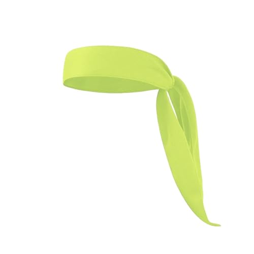 RUHTEUO Unisex Sport Schweißband Stirnband for Männer Frauen Yoga Haarband Gym Stretch Kopfbänder Fitness Basketball Schweiß Tanz Biker(Green) von RUHTEUO