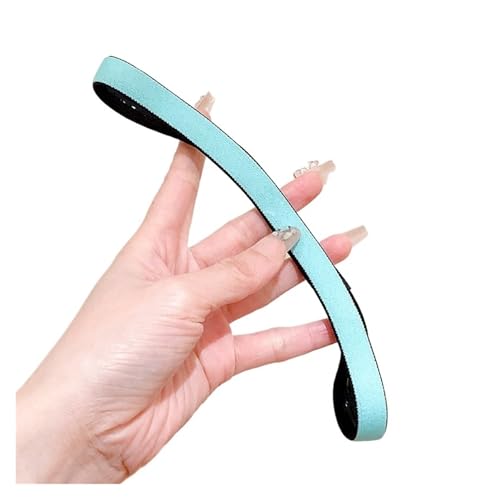 Sport-Stirnbänder for Damen und Herren, elastische Sport-Haarbänder, rutschfest, dünn, Fußball, Laufen, Schweißbänder, Haar-Accessoires(1) von RUHTEUO