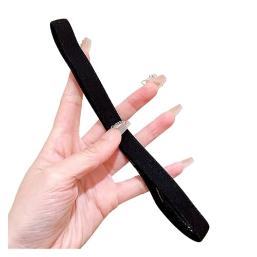 Sport-Stirnbänder for Damen und Herren, elastische Sport-Haarbänder, rutschfest, dünn, Fußball, Laufen, Schweißbänder, Haar-Accessoires(6) von RUHTEUO
