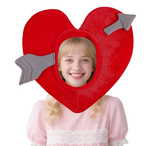 Liebe Pfeil Herz Kopfschmuck, 40×45cm, Karneval und Valentinstag Foto Requisiten, Spaß Foto Cross-Dressing Requisiten für Erwachsene und Paare Liebe Pfeil Herz Kopfschmuck, 40×45cm, Karneval und Valentinstag Foto Requisiten, Spaß Foto Cross-Dressing Requisiten für Erwachsene und Paare von RUIXIA