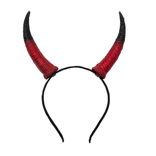 RUIXIA Tierhorn-Haarbänder, Cosplay & Kostüm-Stirnbänder, Einzigartige Stirnbänder für Erwachsene, Halloween Gothic Dämonen, Party-Deko, COS Kostüm RUIXIA Tierhorn-Haarbänder, Cosplay & Kostüm-Stirnbänder, Einzigartige Stirnbänder für Erwachsene, Halloween Gothic Dämonen, Party-Deko, COS Kostüm von RUIXIA