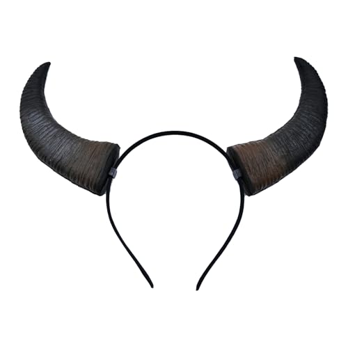 RUIXIA Tierhorn-Haarbänder, Cosplay & Kostüm-Stirnbänder, Einzigartige Stirnbänder für Erwachsene, Halloween Gothic Dämonen, Party-Deko, COS Kostüm RUIXIA Tierhorn-Haarbänder, Cosplay & Kostüm-Stirnbänder, Einzigartige Stirnbänder für Erwachsene, Halloween Gothic Dämonen, Party-Deko, COS Kostüm von RUIXIA