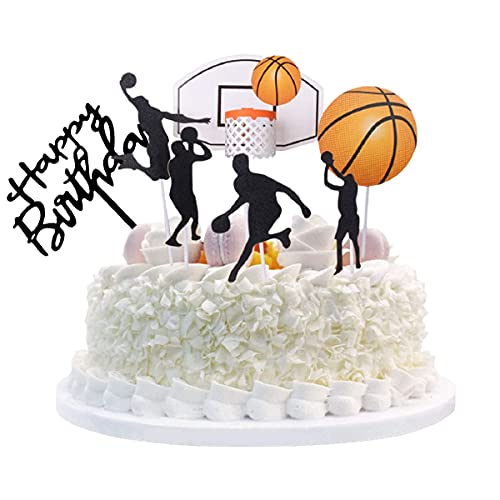 RUIXIAO Tortendeko geburtstag, Tortentopper Kuchendeko Basketball Topper Party Kindergeburtstag Happy Birthday zum Geburtstag für Jungen Dekorationen Kinder Themenparty RUIXIAO Tortendeko geburtstag, Tortentopper Kuchendeko Basketball Topper Party Kindergeburtstag Happy Birthday zum Geburtstag für Jungen Dekorationen Kinder Themenparty von FangZin