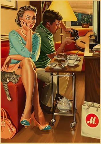 1000 Stück - Retro World Warii Elvgren Art Poster - - Colourful Puzzles - Erwachsene Stressabbau Spiel Kunst Bild - Family Fun Challenge Toys Yq280Zp von RUIYANMQ