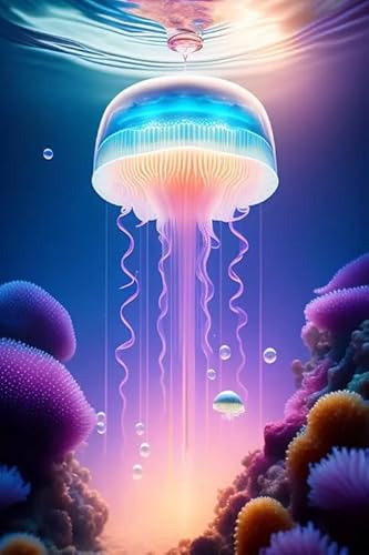 1000 Teile,Sea Animals Jellyfishs Plakate Puzzle,Lernspielzeug Für Kinder,Puzzles Für Ältere Erwachsene,Familien Spiele Zur Stressreduzierung Yq327Zy von RUIYANMQ