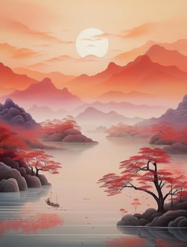 1000 Teile - Chinese Style Palaces Washs Painting - Lernspielzeug Für Adult - Spiele Zum Stressabbau In Der Familie - Erwachsene Puzzles Challenge Game Wd01Zt 1000 Teile - Chinese Style Palaces Washs Painting - Lernspielzeug Für Adult - Spiele Zum Stressabbau In Der Familie - Erwachsene Puzzles Challenge Game Wd01Zt von RUIYANMQ