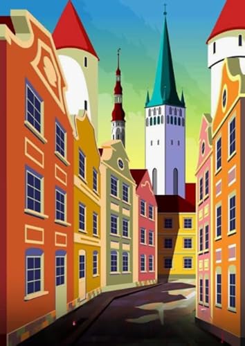 1000 Teile - Estonia City Travel Art Poster - Irregulär Puzzle - Lernspielzeug Für Kinder - Erwachsene Challenge Game - Wand Kunst Dekoration Yq195Zy 1000 Teile - Estonia City Travel Art Poster - Irregulär Puzzle - Lernspielzeug Für Kinder - Erwachsene Challenge Game - Wand Kunst Dekoration Yq195Zy von RUIYANMQ