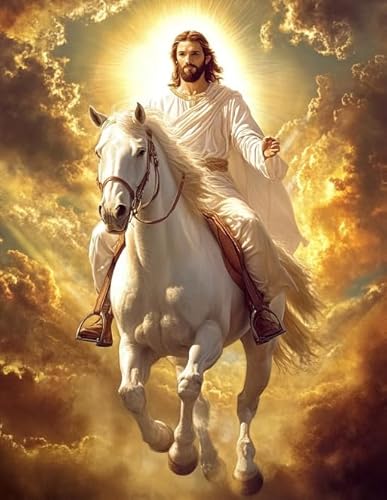 1000 Teile - Jesus Painting - Elderly Gedächtnis-Kognitions-Spiele - Familien Spiele Zur Stressreduzierung - Erwachsene Puzzles Challenge Game Yq240Zy von RUIYANMQ