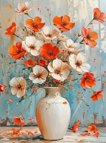 1000 Teile - Ölgemälde Flower Picture Plakate - Buntes Puzzle - Personalisiertes Spielzeug Für Adult - Familienspaß Schwierige Herausforderung Spielzeug Wd01Zt von RUIYANMQ