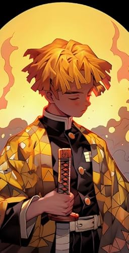 1000 Teile Puzzle， Japanese Animes Demons Rengokus Kyoujurou Picture Plakate ， Buntes Unregelmäßiges Puzzle ，Lernspielzeug Für Adult Wd01Zt von RUIYANMQ