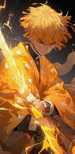 1000 Teile Puzzle， Japanese Animes Demons Rengokus Kyoujurou Picture Plakate ， Buntes Unregelmäßiges Puzzle ，Lernspielzeug Für Adult Wd01Zt von RUIYANMQ