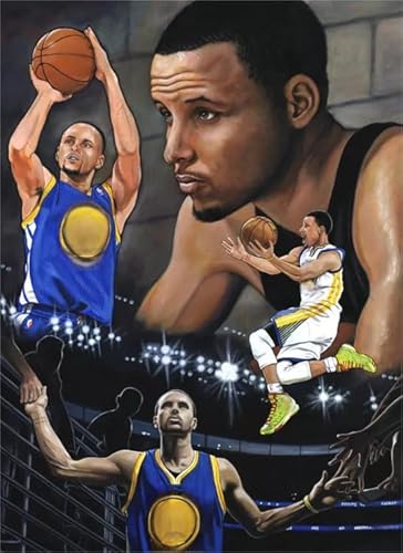 1000 Teile Puzzle,Basketball Player 30 Art Plakate,Puzzles Für Erwachsene Und Jugendliche,Familien Spiele Zur Stressreduzierung Yq418Zy von RUIYANMQ
