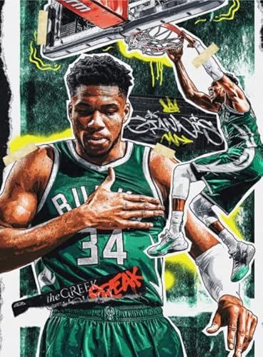 1000 Teile Puzzle,Basketball Player 34 Poster - Abstrakte Kunst Puzzle - Memory Spiele Für Erwachsene - Familie Stress Relief Spielzeug Yq111Zy 1000 Teile Puzzle,Basketball Player 34 Poster - Abstrakte Kunst Puzzle - Memory Spiele Für Erwachsene - Familie Stress Relief Spielzeug Yq111Zy von RUIYANMQ