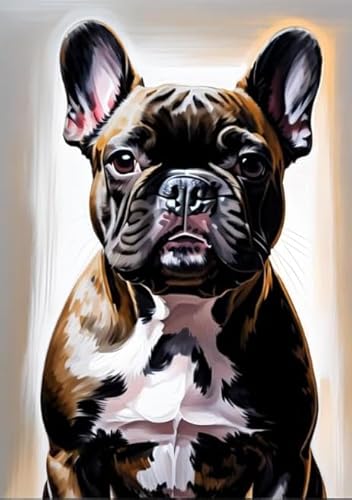 1000 Teile Puzzle,Bulldogs Dogs Plakate - Puzzle Art Bild - Abstract - Lernspielzeug Für Kinder - Elderly Gedächtnis-Kognitions-Spiele Yq266Zy von RUIYANMQ