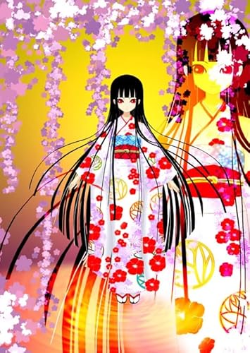 1000 Teile Puzzle,Japanese Animes Hellss Girlss,Children Gedächtnis-Kognitions-Spiele,Impossible Personalised,Buntes Puzzles Spiele Für Erwachsene Yq311Zy von RUIYANMQ