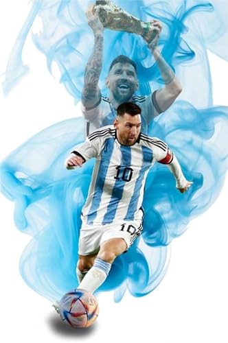 1000 Teile Puzzle,Soccer Player 10 Art Plakate,Erwachsene Challenge Game,Fun Personalisiertes Puzzle-Spielzeug Für Erwachsene,Wand Kunst Dekoration Yq350Zy von RUIYANMQ