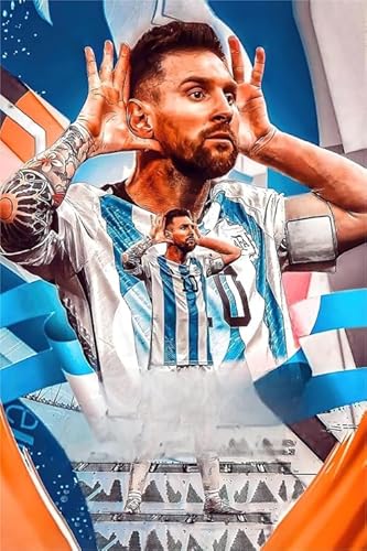 1000 Teile Puzzle,Soccer Player 10 Art Plakate,Erwachsene Challenge Game,Fun Personalisiertes Puzzle-Spielzeug Für Erwachsene,Wand Kunst Dekoration Yq355Zy von RUIYANMQ