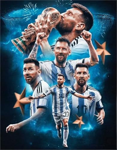 1000 Teile Puzzle,Soccer Player 10 Bild，Für Football Erwachsene Familie Stress Relief Puzzle Spielzeug ，Wand Kunst Dekoration,Familie Spaß Herausforderung Spielzeug Wn357Zk von RUIYANMQ