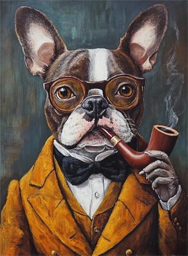 1000 Teile Puzzle - Dogs Animal Portraits Art Painting - Lustiges Personalisiertes Puzzle-Spielzeug Für Erwachsene - Für Memory Cognition Game - Wand Kunst Dekoration Wn469Zk 1000 Teile Puzzle - Dogs Animal Portraits Art Painting - Lustiges Personalisiertes Puzzle-Spielzeug Für Erwachsene - Für Memory Cognition Game - Wand Kunst Dekoration Wn469Zk von RUIYANMQ