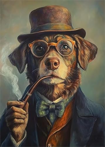 1000 Teile Puzzle - Dogs Animal Portraits Art Painting - Lustiges Personalisiertes Puzzle-Spielzeug Für Erwachsene - Für Memory Cognition Game - Wand Kunst Dekoration Wn473Zk 1000 Teile Puzzle - Dogs Animal Portraits Art Painting - Lustiges Personalisiertes Puzzle-Spielzeug Für Erwachsene - Für Memory Cognition Game - Wand Kunst Dekoration Wn473Zk von RUIYANMQ