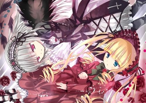 1000 Teile Puzzle - Japanese Animes Rozens Maiden - Fun Stressabbauendes Spiel - Dekomprimierungsspiel Für Erwachsene Art Plakate - Lernspielzeug Für Kinder Yq431Zy von RUIYANMQ