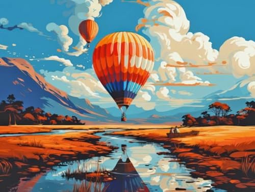 1000 Teile Puzzles - Hotair Balloons Painting - Buntes Abstract Puzzle - Gedächtnis Spiele Für Erwachsene - Lernspielzeug Für Familien Wd01Zt 1000 Teile Puzzles - Hotair Balloons Painting - Buntes Abstract Puzzle - Gedächtnis Spiele Für Erwachsene - Lernspielzeug Für Familien Wd01Zt von RUIYANMQ