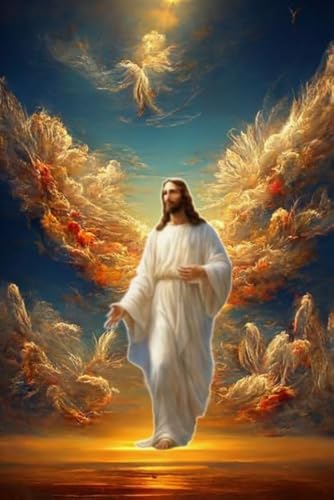 1000 Teile Puzzles - Jesus Painting - Fältere Menschen Gedächtnis Kognitions Spiele - Stressabbau-Spiel Für Erwachsene Kunst Picture - Wand Kunst Dekoration Wd01Zt von RUIYANMQ