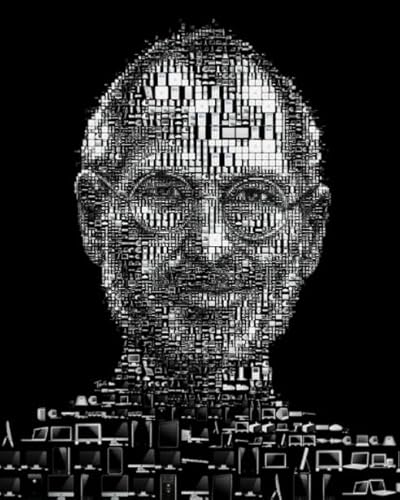 1000 Teile Puzzles - Jobss Art Plakat - Difficult Puzzle - Für Erwachsene Personalisiert Herausforderung Spielzeug - Wand Kunst Dekoration - Familie Spaß Herausforderung Spielzeug Wn249Zk von RUIYANMQ