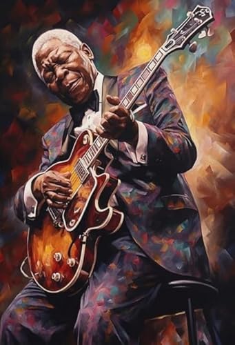 1000 Teile Puzzles - Singers Guitarist B Kingss Jazzs Plakate - Abstrakte Kunst Puzzle,Memory Games for Elderly - Adults Stress Relief Toys Yq234Zy 1000 Teile Puzzles - Singers Guitarist B Kingss Jazzs Plakate - Abstrakte Kunst Puzzle,Memory Games for Elderly - Adults Stress Relief Toys Yq234Zy von RUIYANMQ
