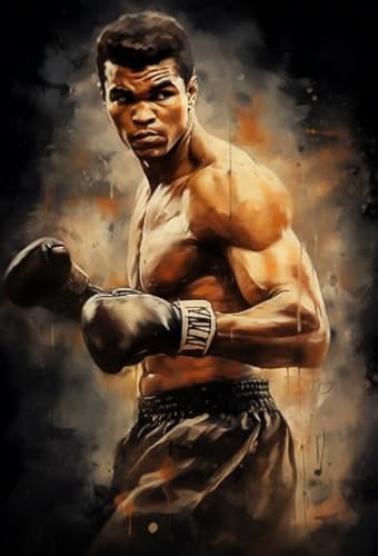 Boxer Marcellus Clay, Jr., 1000 Stück, Colorful Abstraktes Puzzle, Family Decompression Game Adult Alzheimer Gifts Posters Wy375Zq von RUIYANMQ