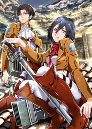 Buntes Puzzle - Für Lernspiele Für Kinder - Japanese Animes On Titanss Plakats - Puzzles 1000 Teile Wn57Zk von RUIYANMQ