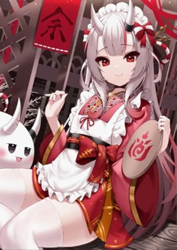Buntes Unregelmäßiges Puzzle,Japanese Anime Nakiri Ayames Plakat ，Für Erwachsene Personalisiert Herausforderung Spielzeug ， Lernspielzeug Für Kinder，Puzzle 1000 Teile Wn371Zk von RUIYANMQ