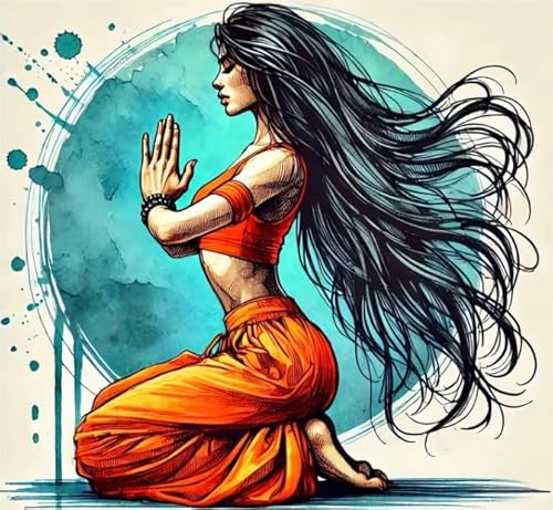 Buntes Unregelmäßiges Puzzle,Yogas Art Bilder, Für Familien Spiele Zur Stressreduzierung Plakats, 1000 Teile Puzzle,Wand Kunst Dekoration Wn75Zk von RUIYANMQ