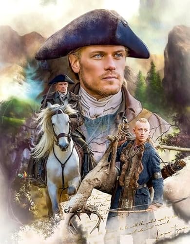 Buntes Unregelmäßiges Puzzle - Outlanders Movie Plakat - Für Erwachsene Familie Stress Relief Puzzle Spielzeug - Familie Spaß Herausforderung Spielzeug - 1000 Teile Puzzle Wn335Zk von RUIYANMQ