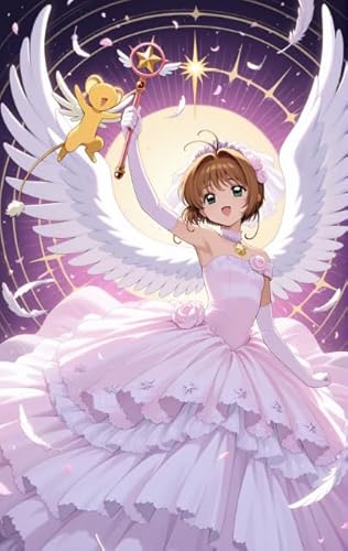 Cardcaptors Sakuras Magic Girlss Japanese Animes Plakat - Für Lernspielzeug Für Kinder - Puzzle 1000 Teile - Familie Spaß Herausforderung Spielzeug Wn115Zk von RUIYANMQ