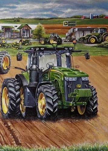 Farm Scenery Tractors Plakate - Puzzle 1000 Teile - Lernspielzeug Für Adult - Spiele Zum Stressabbau In Der Familie - Erwachsene Puzzles Challenge Game Wd01Zt Farm Scenery Tractors Plakate - Puzzle 1000 Teile - Lernspielzeug Für Adult - Spiele Zum Stressabbau In Der Familie - Erwachsene Puzzles Challenge Game Wd01Zt von RUIYANMQ