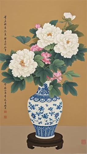 Flowers Peonys Retro Paintings - Für Erwachsene Familie Stress Relief Puzzle Spielzeug - Wand Kunst Dekoration - 1000 Teile Puzzles Wn04Zk Flowers Peonys Retro Paintings - Für Erwachsene Familie Stress Relief Puzzle Spielzeug - Wand Kunst Dekoration - 1000 Teile Puzzles Wn04Zk von RUIYANMQ