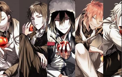 Japanese Animes Bungos Dogs Nakajima Atsushi Plakat ，Für Erwachsene Familie Stress Relief Puzzle Spielzeug ，1000 Teile Puzzles ， Familien Spiele Zur Stressreduzierung Wn443Zk von RUIYANMQ