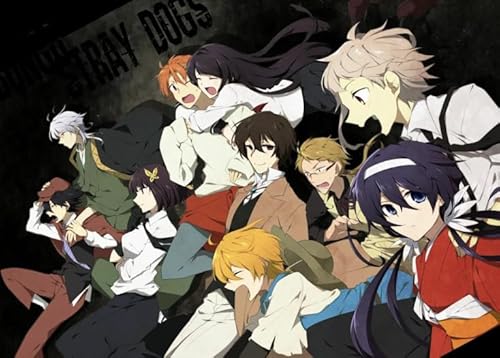 Japanese Animes Bungos Dogs Nakajima Atsushi Plakat ，Für Erwachsene Familie Stress Relief Puzzle Spielzeug ，1000 Teile Puzzles ， Familien Spiele Zur Stressreduzierung Wn444Zk von RUIYANMQ
