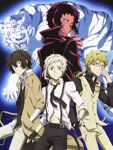 Japanese Animes Bungos Dogs Nakajima Atsushi Plakat ，Für Erwachsene Familie Stress Relief Puzzle Spielzeug ，1000 Teile Puzzles ， Familien Spiele Zur Stressreduzierung Wn446Zk von RUIYANMQ